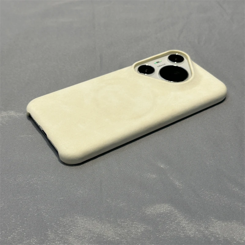 فاخر ماتي ريترو تقليد جلد الغنم المغناطيسي لحالة M...