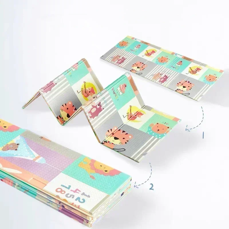 NEW 200x180x1.5cm Baby Foam Play Mats Playmat Floor Mats Carpet XPE Mats Floor Crawling Rugs Mat Foldable Baby Mat Gift For Kids