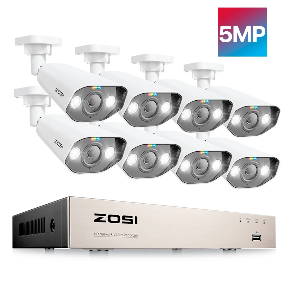8CH NVR x 8Cams