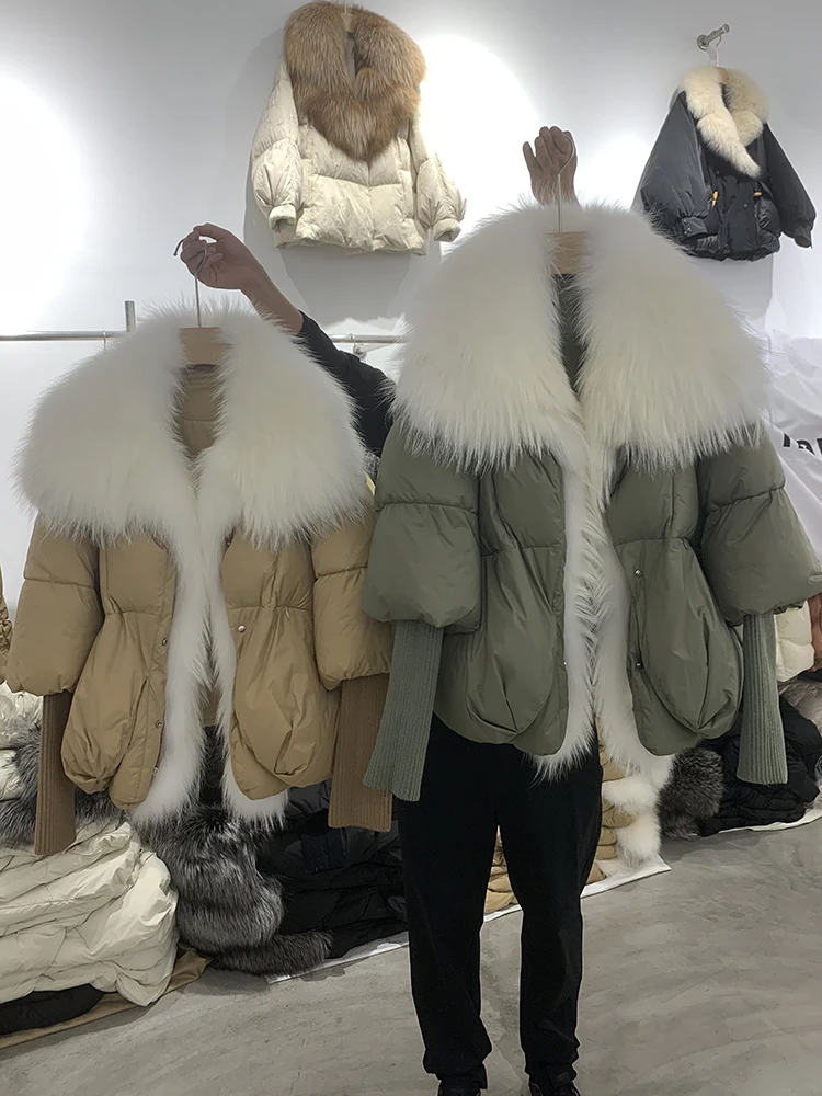 Y2K fur leather down Parker ファー着脱可能 Y2K fur leather down Parker ファー着脱可能