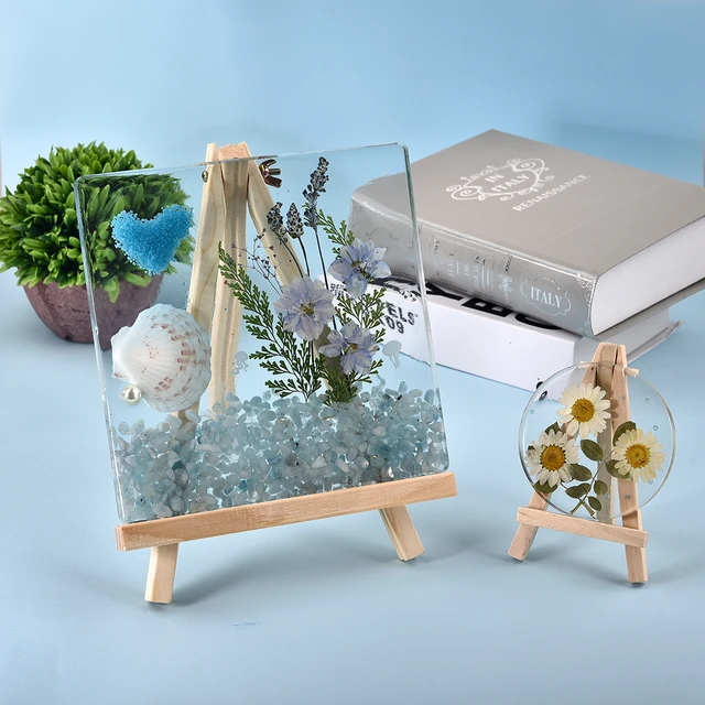 Wooden Mini Display Easel Easel Stand, Tripod Art Easel, Wedding Table Number Card Stand , 18cmx24cm, Size: Optional