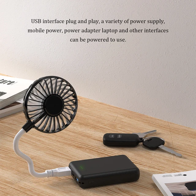 휴대용 USB 선풍기로 시원한 여름 보내기