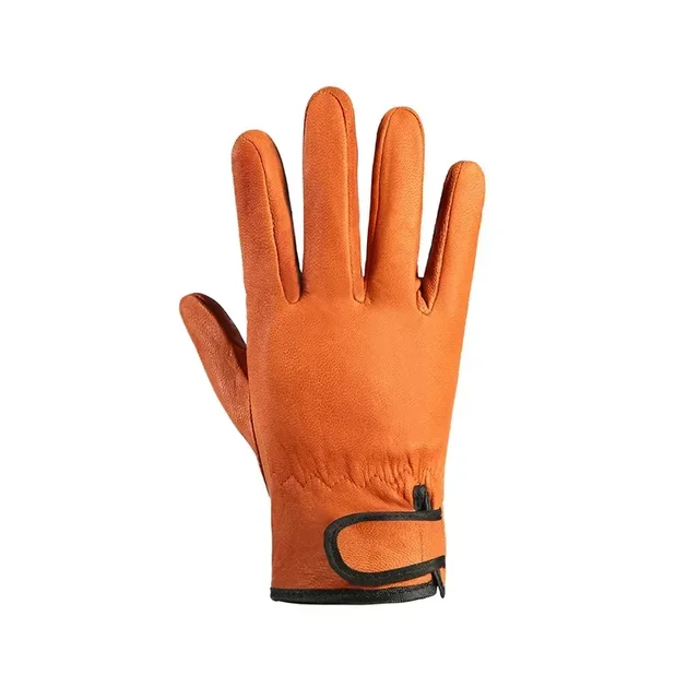 Work Gloves Cowhide Leather Welding Gloves Heat Resistant Security Protection Safety Work Gloves For Welder 4