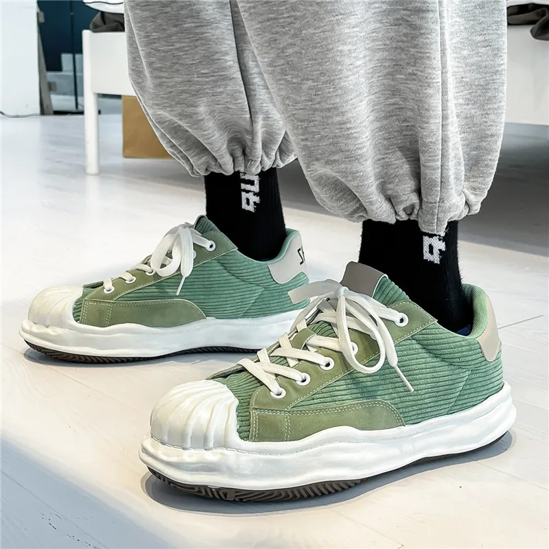 Fashion Casual Men's Shoes 2022 Summer New Shell Head Sports Casual Shoes Men's Shoes Simple and Versatile Men's Shoes 6