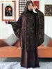 Two Piece Set Jilbab Prayer Clothes Muslim Abaya Set Women Prayer Garment Dress Hijab Long Khimar Skirt Sets Islamic Ramadan