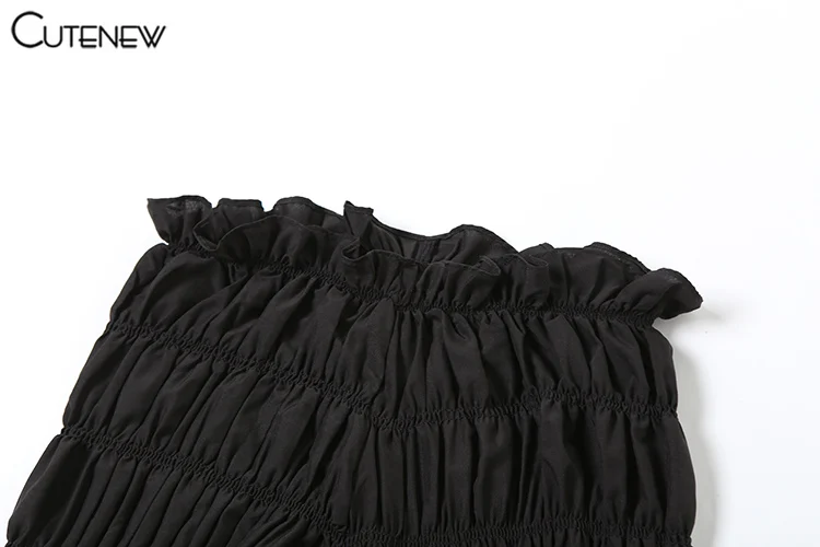 Shirring Trim Women 2 Piece Summer Unique Fashion Solid Crop Camisoles+Elastic Waist Pants Female Matching Sexy Clubwear