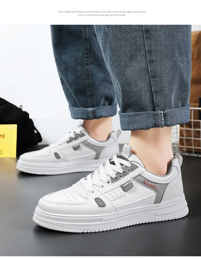 Men's Shoes High Quality Brand Versatile Sports Leisure Shoes For Men Comfortable Durable Walking Shoes Platform Vulcanized Shoe