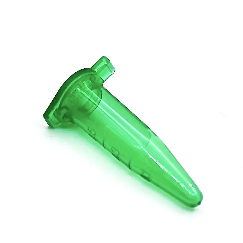 Plastic Test Tubes,Centrifuge Tube Microtubes Centrifuge Tube 0.5ml Laboratory Plastic EP Centrifugal PCR Tube Conical Bottom Snap-cap 1000 Tubes