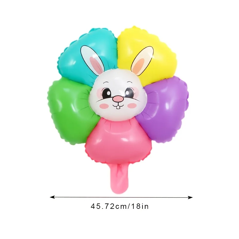 Rabbit Sunflower Balloon Set 3