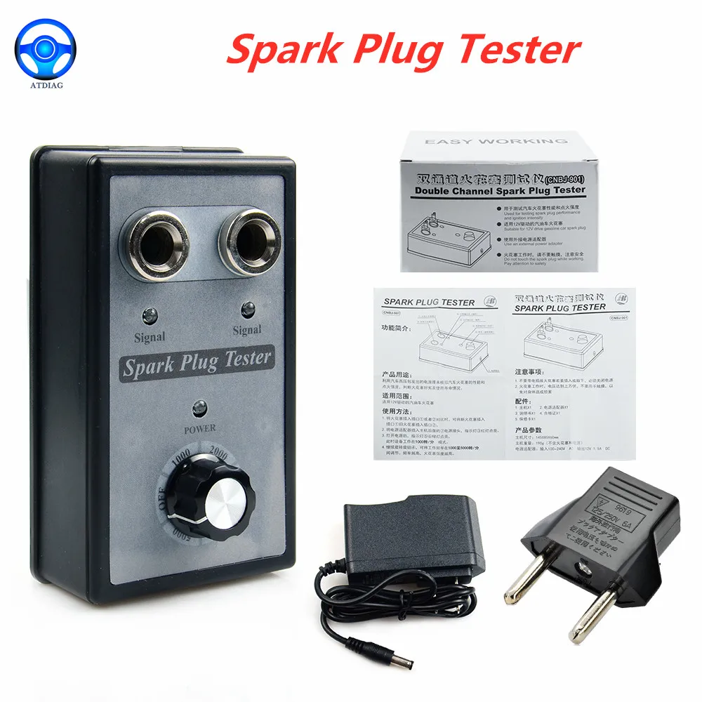 Spark Plug Tester Pen Ignition System Coil Engine Auto Can Bus Spark Plug Analyzer Car Auto Checker Detector Diagnostic Tool