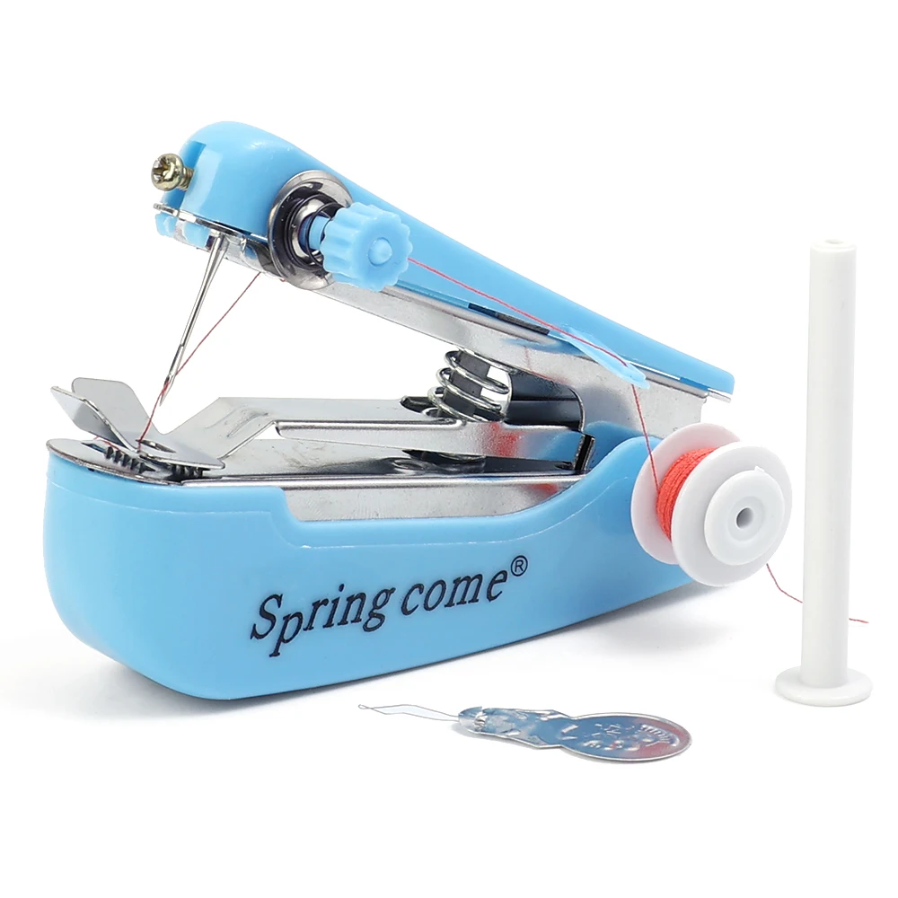 Portable Mini Manual Sewing Machine Quick Handy Stitch for Fabric