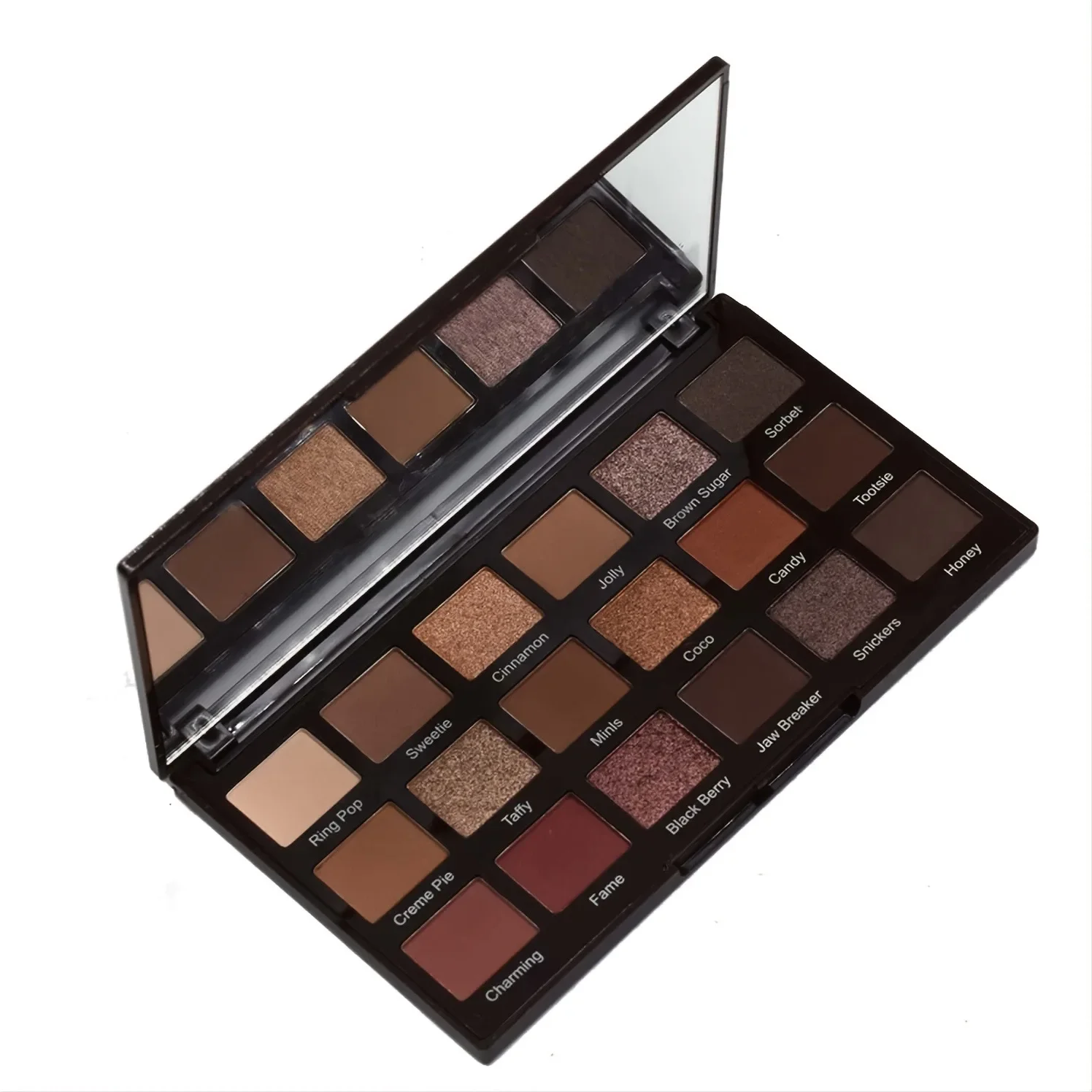 18 Color Eye Shadow Plate Natural Shimmer Matte Repair Highlight Earth Color Plate Makeup Gliter for Eyes