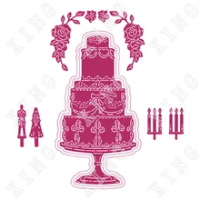 

Arrival Valuntines Celebrate With Cake Cutting Dies Set Diy Embossed Craft Paper Scrapbooking Greeting Card Decration Templates