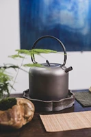 Kit d'ustensiles de cuisine de Camping, Pot de Barbecue de pique-nique de randonnée, vaisselle d'extérieur Portable, bouilloire, ensemble de casseroles, bol, équipement de Camping 4