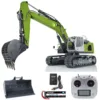 1/14 XDRC Assembled Painted RC Hydraulic Excavator 945 Radio Control Digger RTR RC Construction Truck ESC Toys Gift THZH1434 6