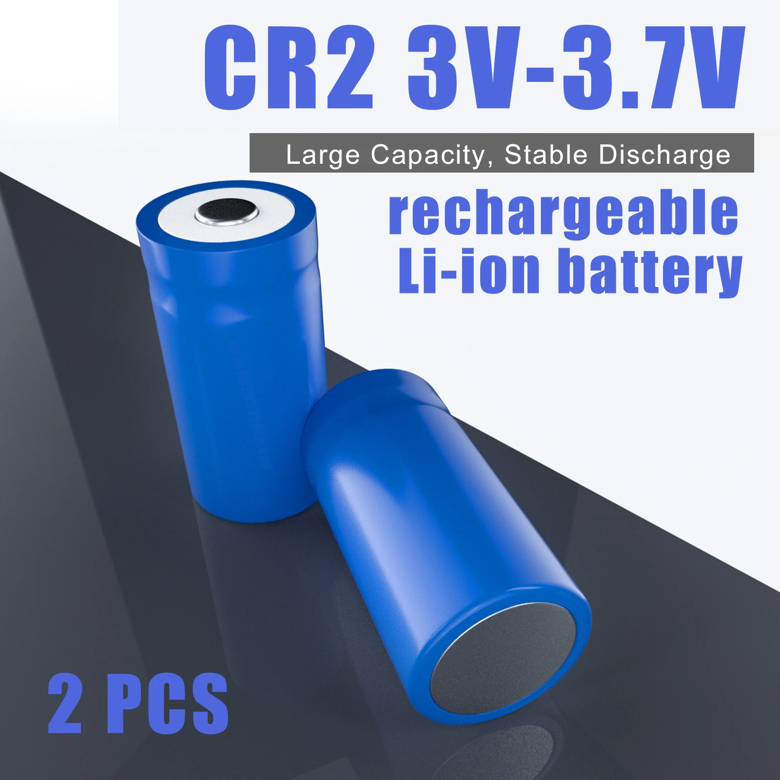 Pile au lithium CR2 3V, CR15H270, 850mAh, pour appareil photo