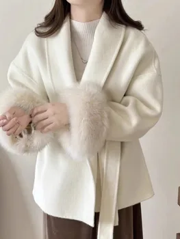 Luxe Revers Wool Coat 2