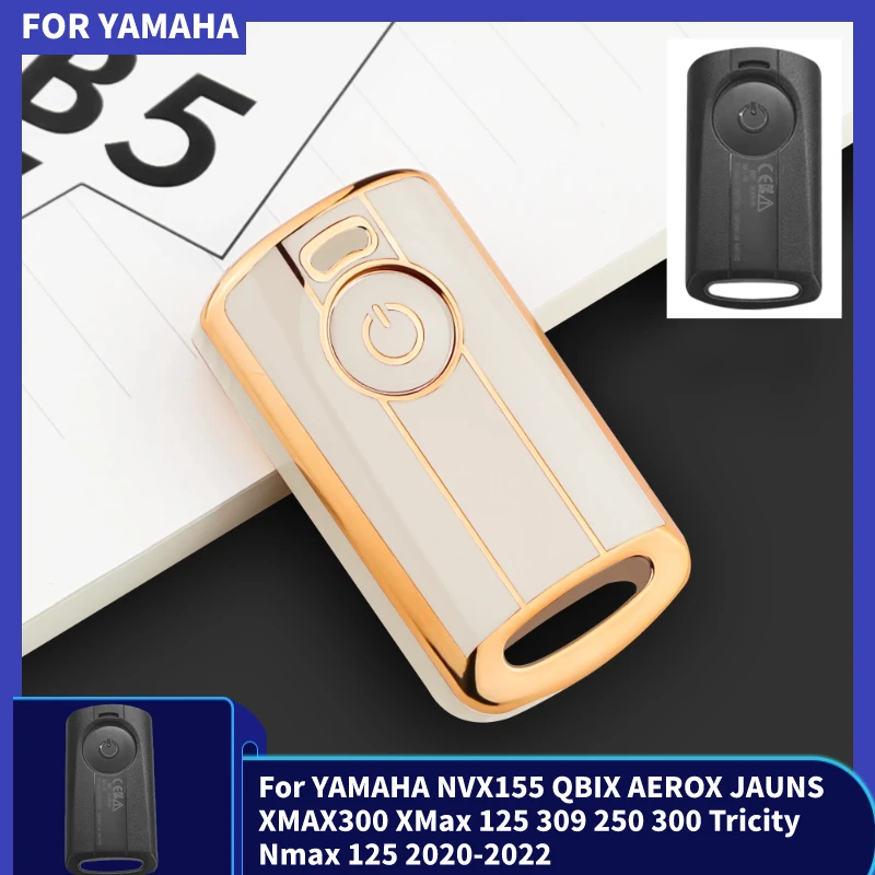 TPU Neues Schlüsseletui für Yamaha NVX 155 QBIX AEROX JAUNS XMAX 300 XMax 125 309 250 300 Tricity Nmax 125 2020–2022