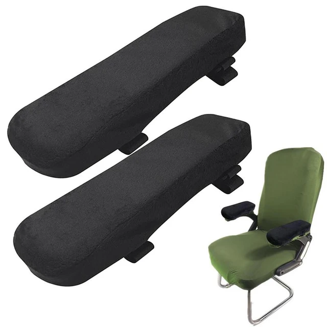 Office Chair Arm Covers Thickened Internet Cafe Cinema Armchair Case  Polyester Removable Office Chair Armrest Gaming Covers - AliExpress