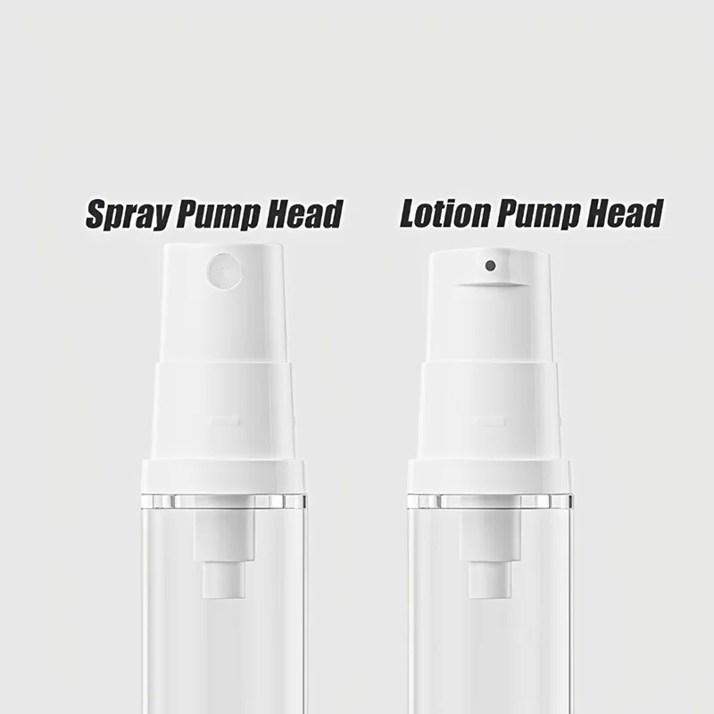 Compact Refillable Press Pump Bottle for Lotion and Spray - Portable Cosmetic Dispenser for Travel Essentials