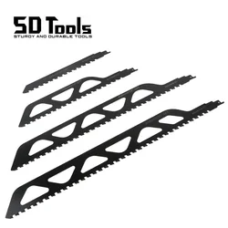 Hard Alloy Reciprocating Saw Blades Carbide Alloy Reciprocating Saber Saw Bubble Brick Concrete Stone Demolition Cutting Tools