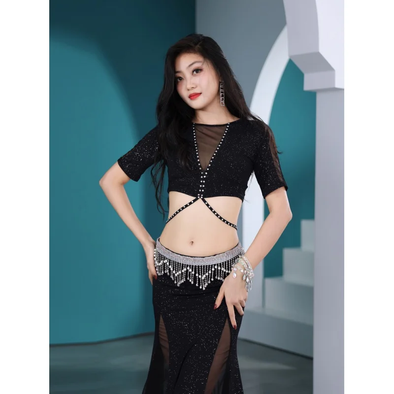 Belly Dance Fishtail Skirt Suit  Dance Performance Costume For Women