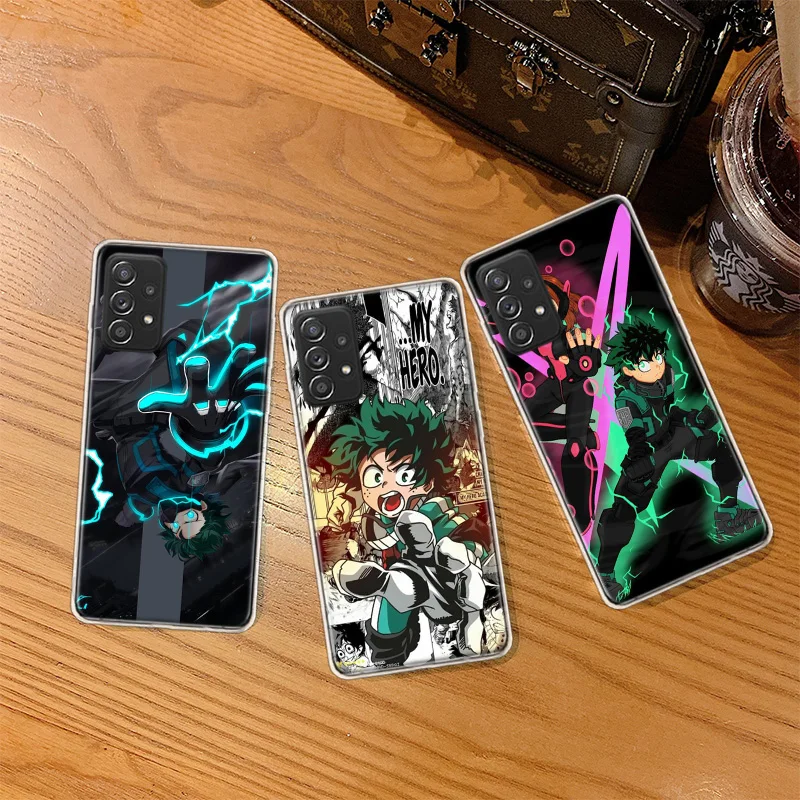 Чехол для телефона Deku Izuku Midoriya My Hero моя геройская Академия Galaxy Note 20 Ultra 10 Lite 9 8 Samsung