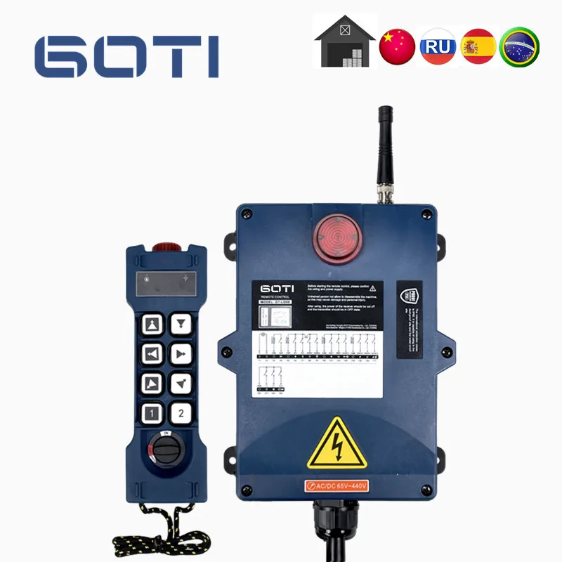 

Оригинальная цена GT-LD08 беспроводной подъемный кран Дистанционное управление 8 двухканальный переключатель замена стандартного телеуправления телеуправлением