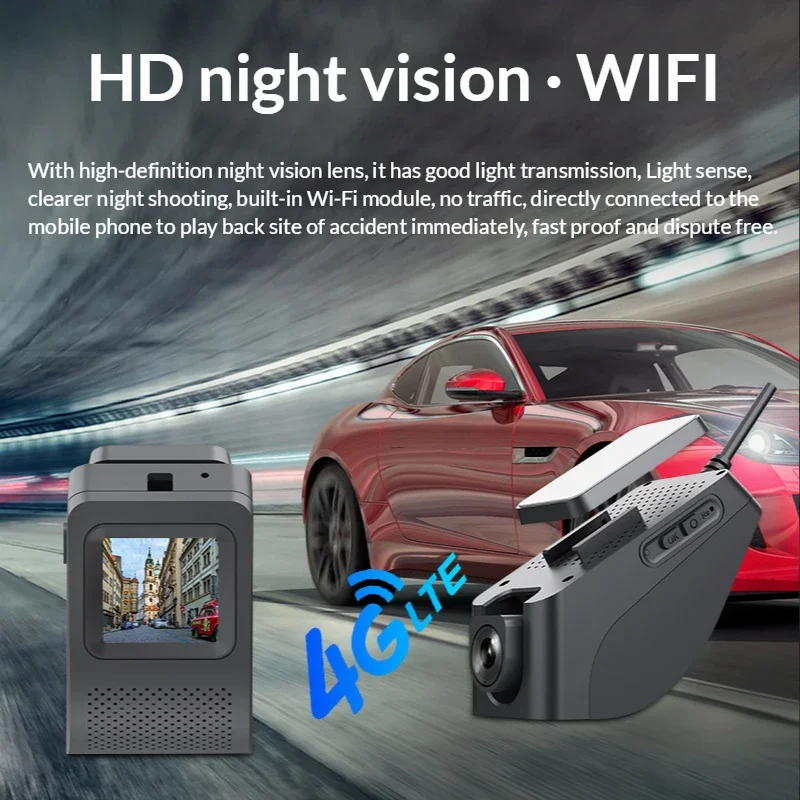 ڵ ī޶   ķ, GPS , 24 ð , ߰ ð, Dvr Para Coche,  Dvrs  ϱ, 4G