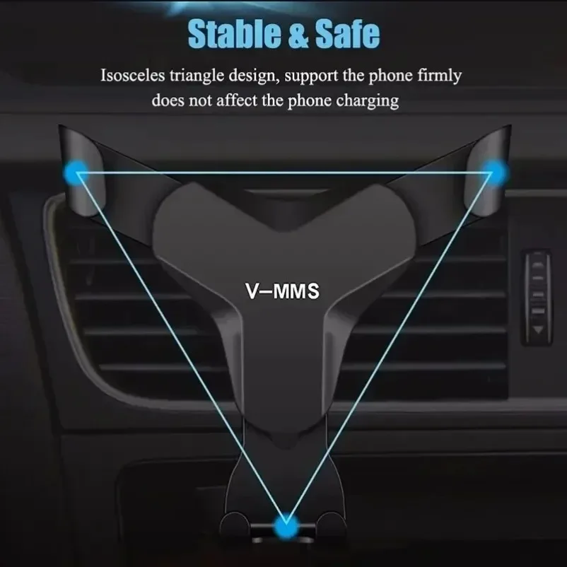 Car Phone Holder Gravity Mobile Bracket