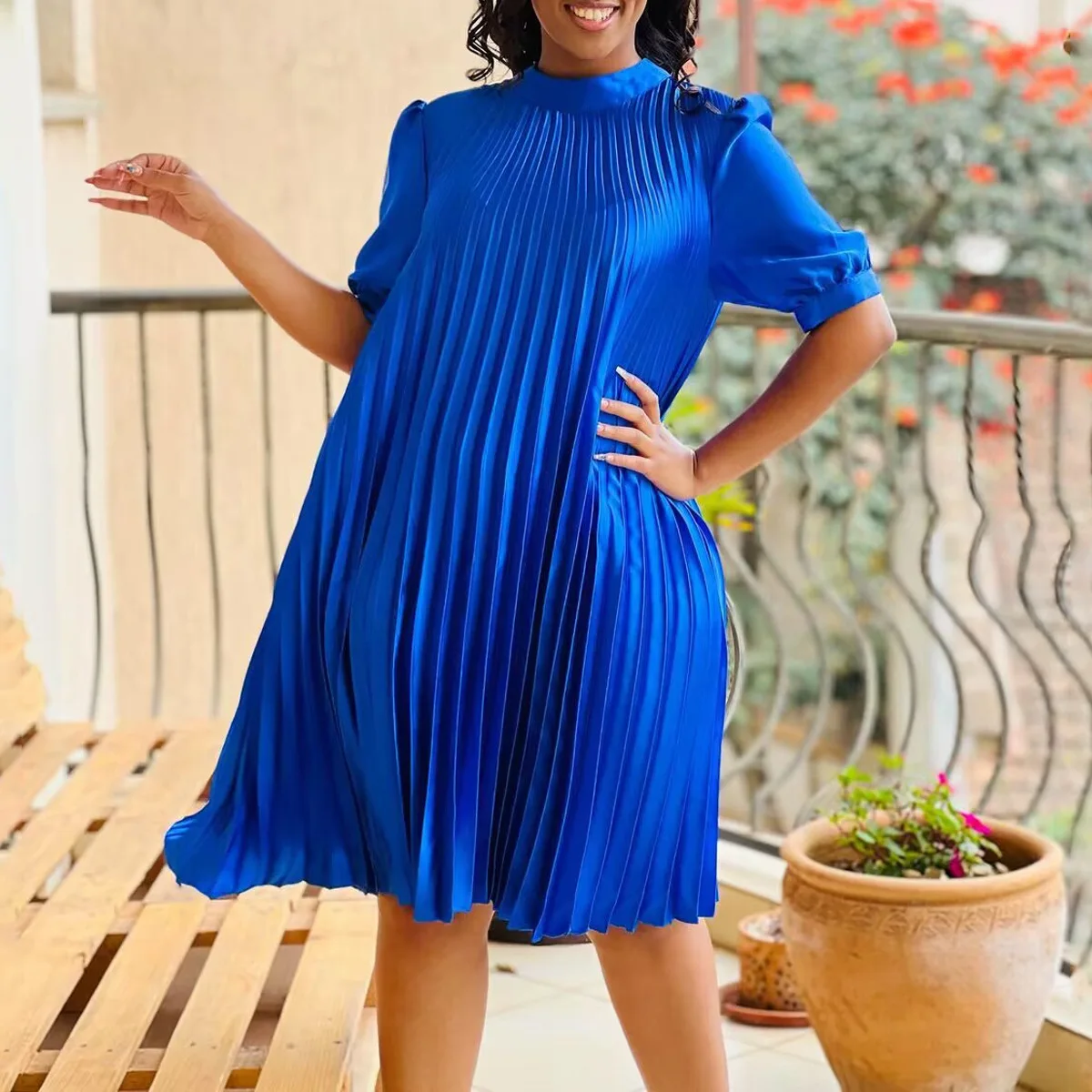 Plus Size Loose Elegant Evening Dress Ruffle Women Party Dress 2023 Spring Casual Luxury Robe Female Designer Fashion Outfit