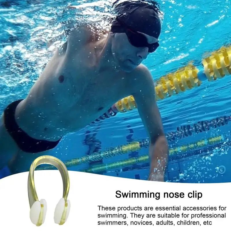 Swimming Nose Clips Swimming Nose Clip Nose Protector Soft Silicone Latex Nose Plugs For Kids And Adults 5