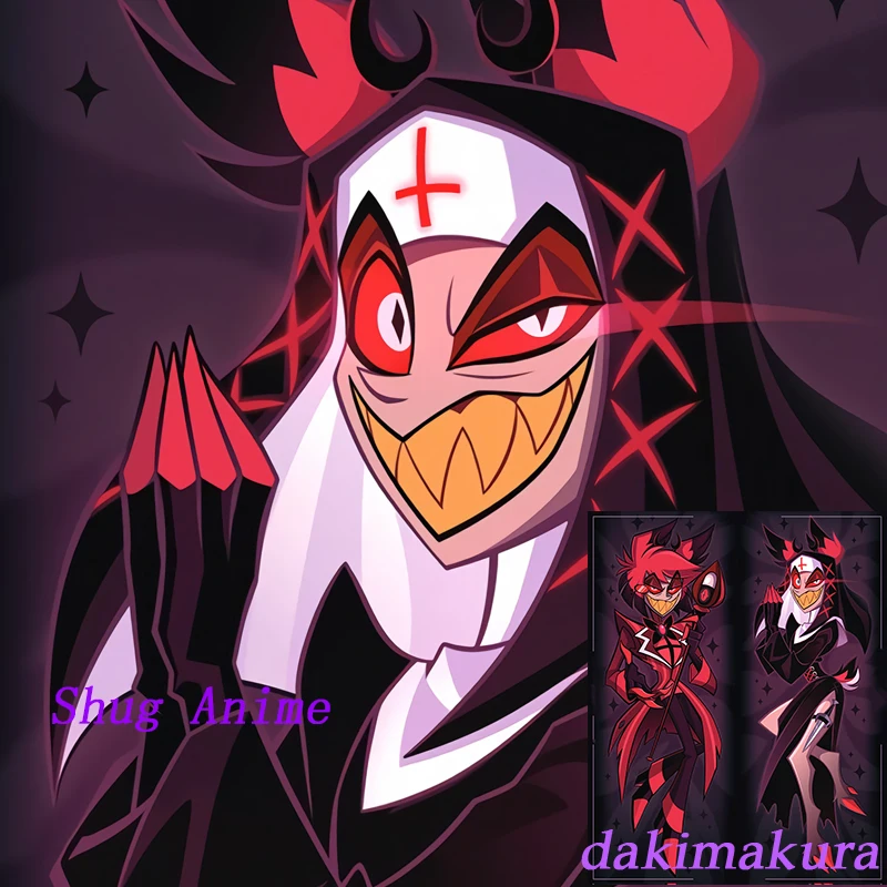 Dakimakura Anime Alastor Double-sided Print Life-size Body Pillow Cover Bedding Gifts