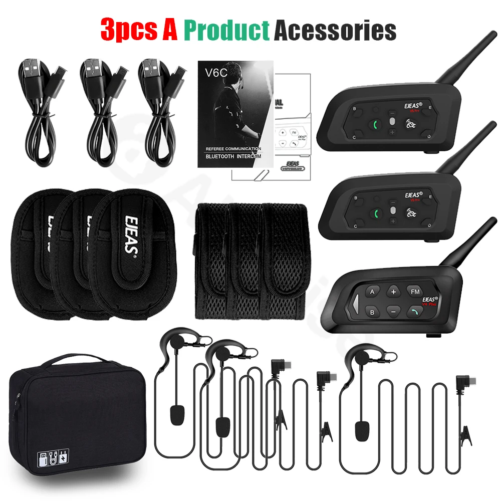 EJEAS V4C PLUS + 2PCS V6C PRO 3     1200M   ౸ ȸ   