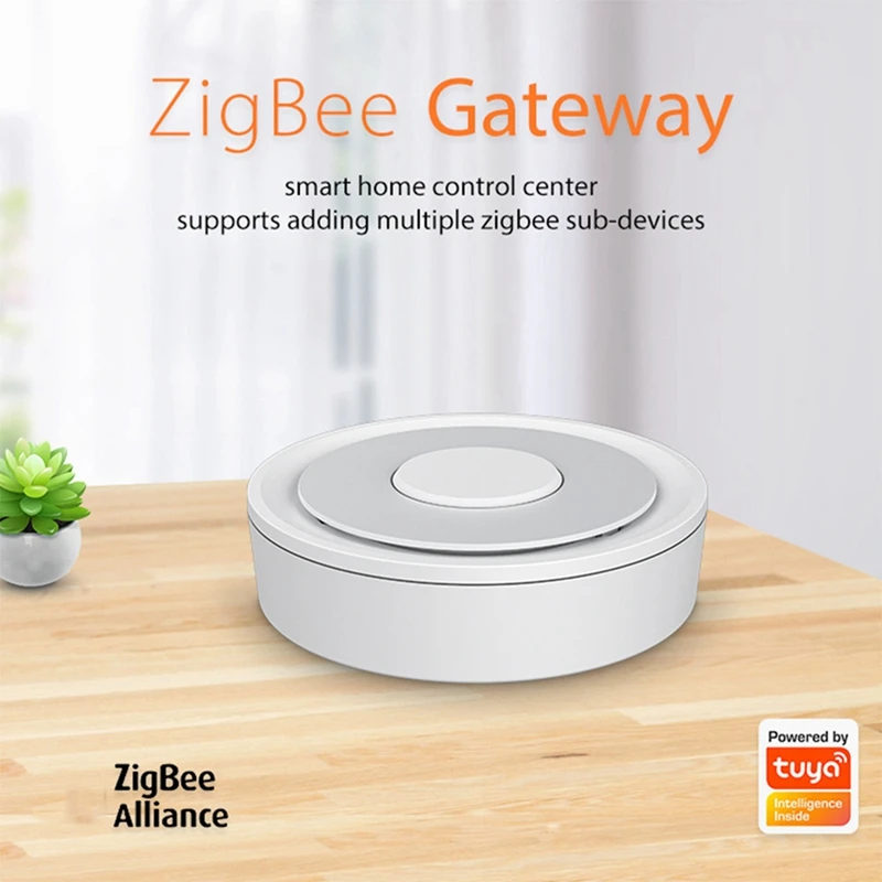 

Проводной шлюз Zigbee3.0 Tuya Gateway для дома, умное устройство для работы с приложением Smartlife, для гостиной, кухни, спальни, прочный