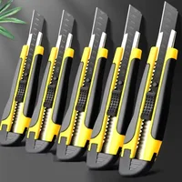 Multi-purpose Art Knife Stainless Steel Blade Plastic Handle Large Paper Cutter DIY Craft Wallpaper Cutting Stationery 1