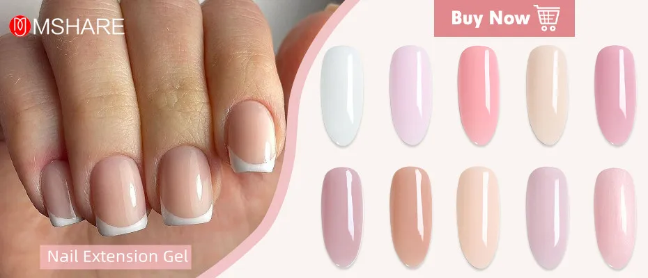 Description Picture 5 of itemMSHARE Reinforcement Gel Self Leveling Build Nail Apex & C-Curve Builder Strengthen Alignment Base Soak Off 250g