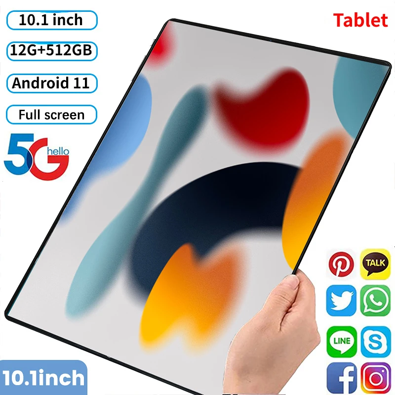 2023-novo-10-1-polegada-4k-hd-tela-vers-o-global-tablet-android-11-0 ...