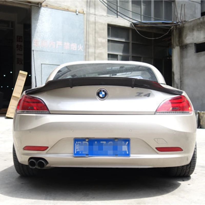 

For BMW Z4 E89 Coupe Car Decoration 18i 20i 23i 28i 30i 35i Carbon Fiber Rear Trunk Spoiler 2009-2014 R Style