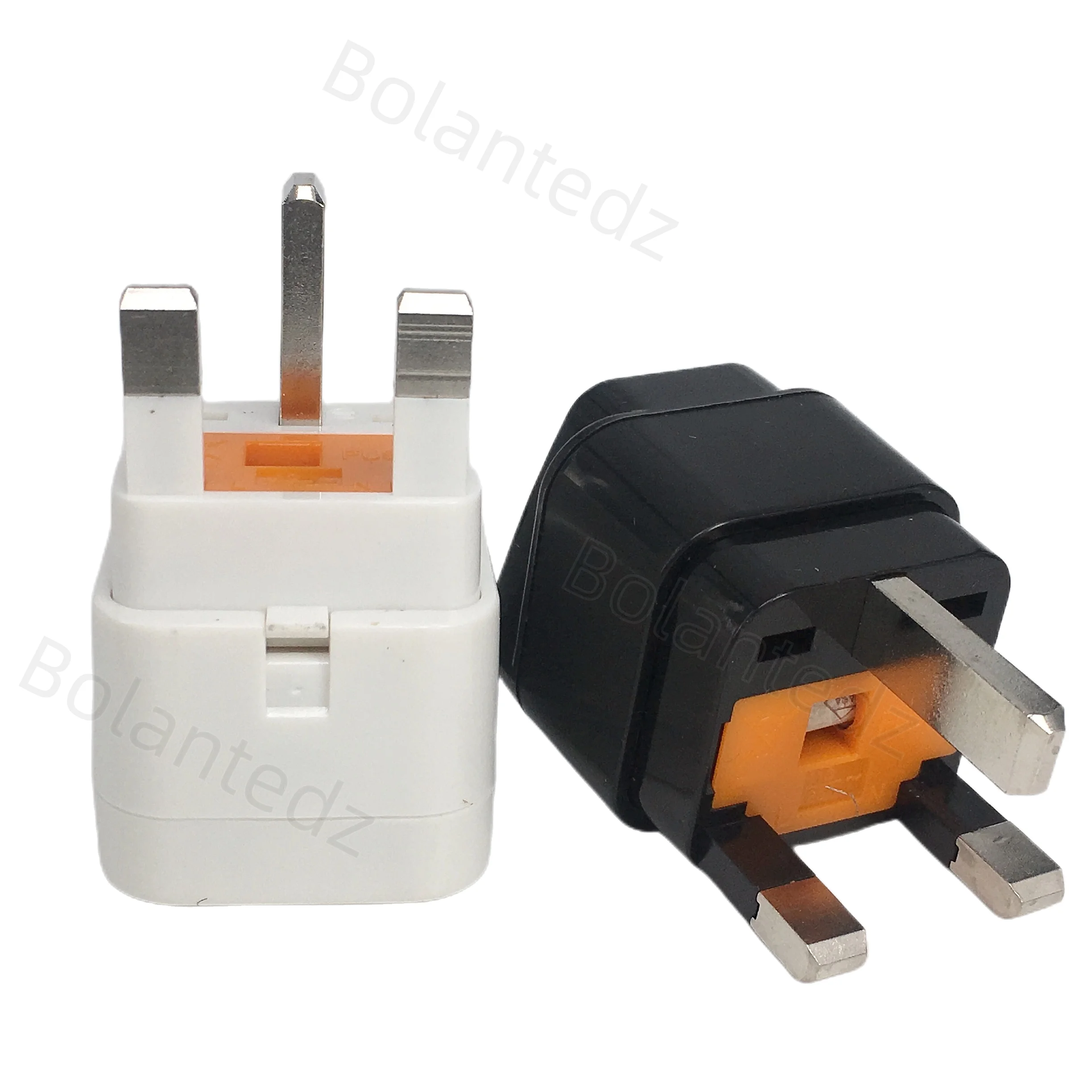 Black white 13A 250V Copper UK fused power plug AU US UK EU to Singapore travel adapter plug socket converter