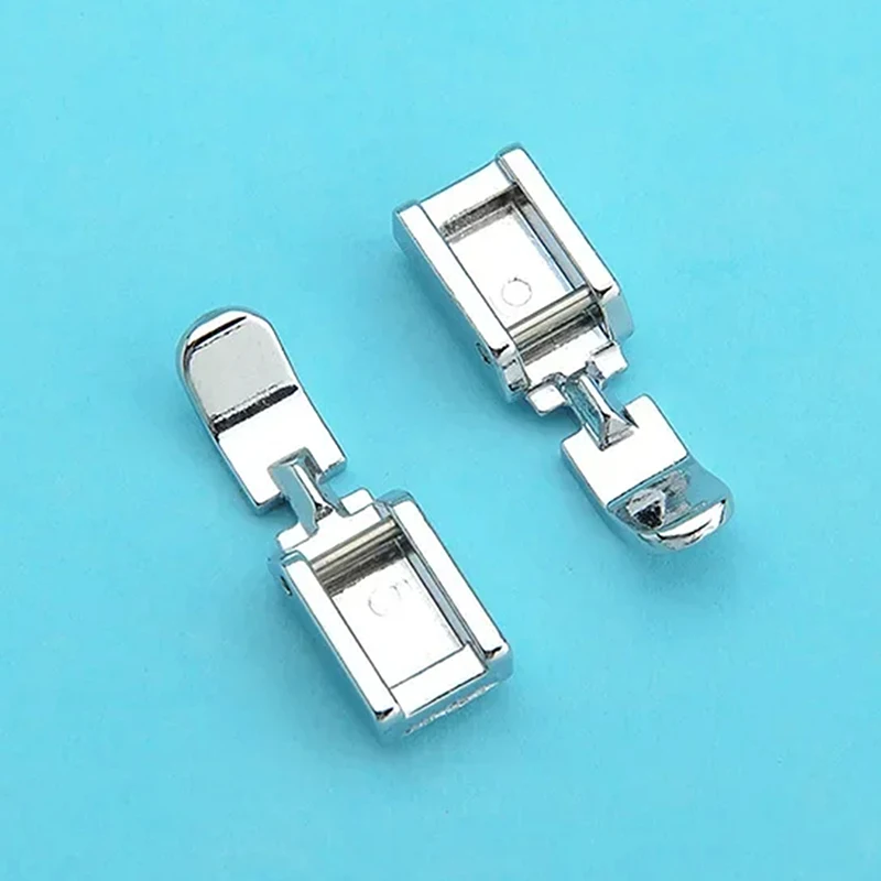 Left Right Narrow Foot Compatible With Low Shank Snap On Sewing Accessories Zipper Sewing Machine Presser Foot