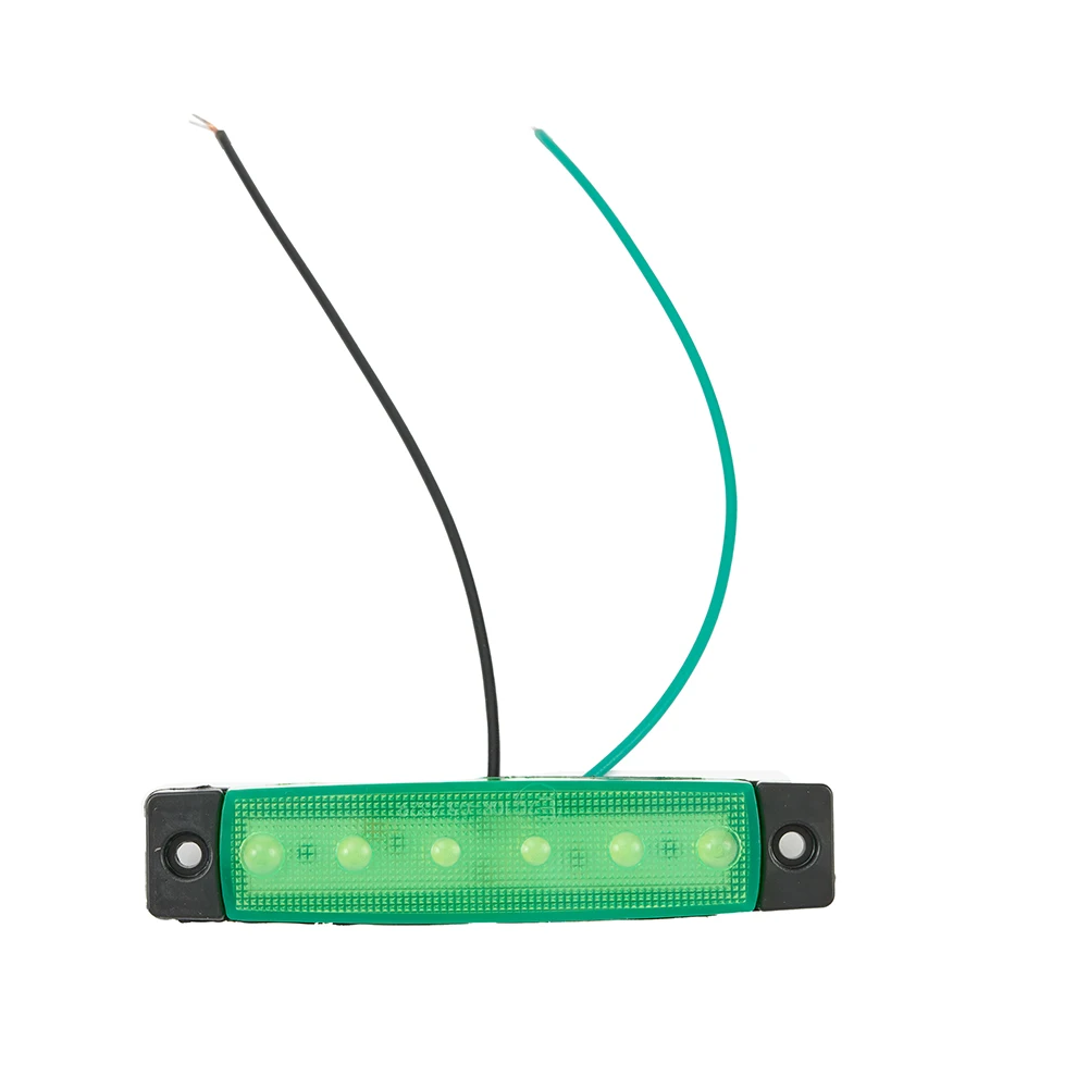 

Marine Boat Navigation 6LED Lights Red Green Lamp Set DC12V Exterior Parts Waterproof Dustproof Anti-Collision Replacement