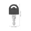 2 Pcs Tissue Box Key Bathroom Dispenser Replacement Toilet Paper Stainless Steel for Towel Soap Dispensers Commercial 4