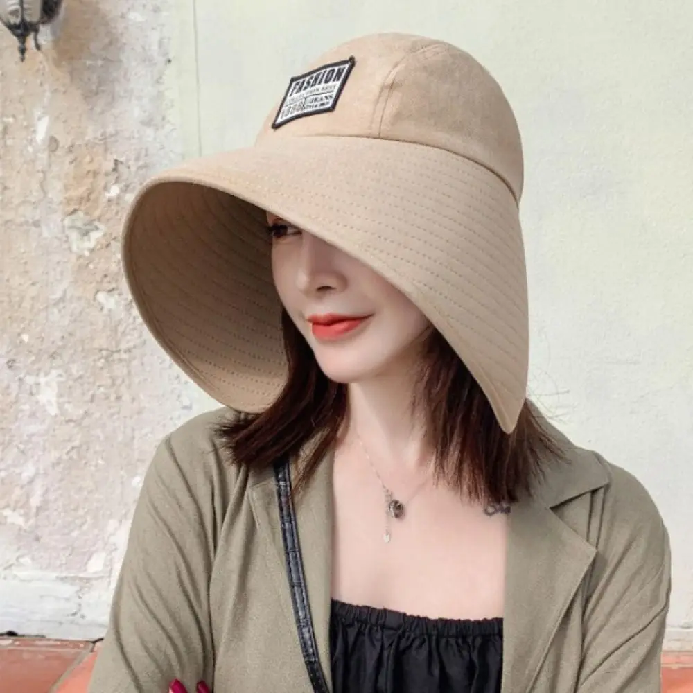 UV Protection Women Hat Fashionable Visor Sun Protection Beach Sunhats Breathable Big Brim Sun Protection Cap Outdoors