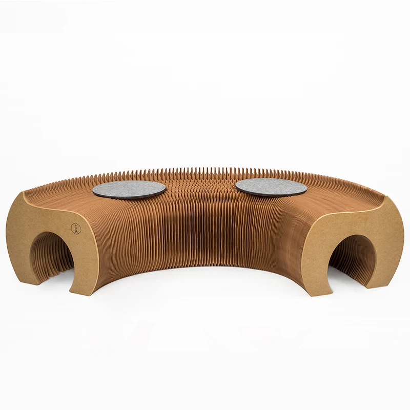 

Custom Recycle Paper Cat House for indoor Cat Wood House Cat Bed For Ihpaper Honeycomb Paper Pet House