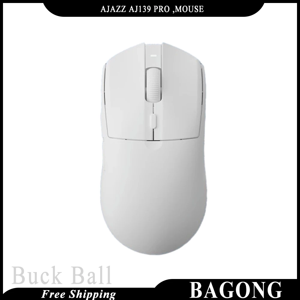 Ajazz Aj139Pro Mouse Dual Mode Bluetooth Wireless TypeC Wired 5Key
