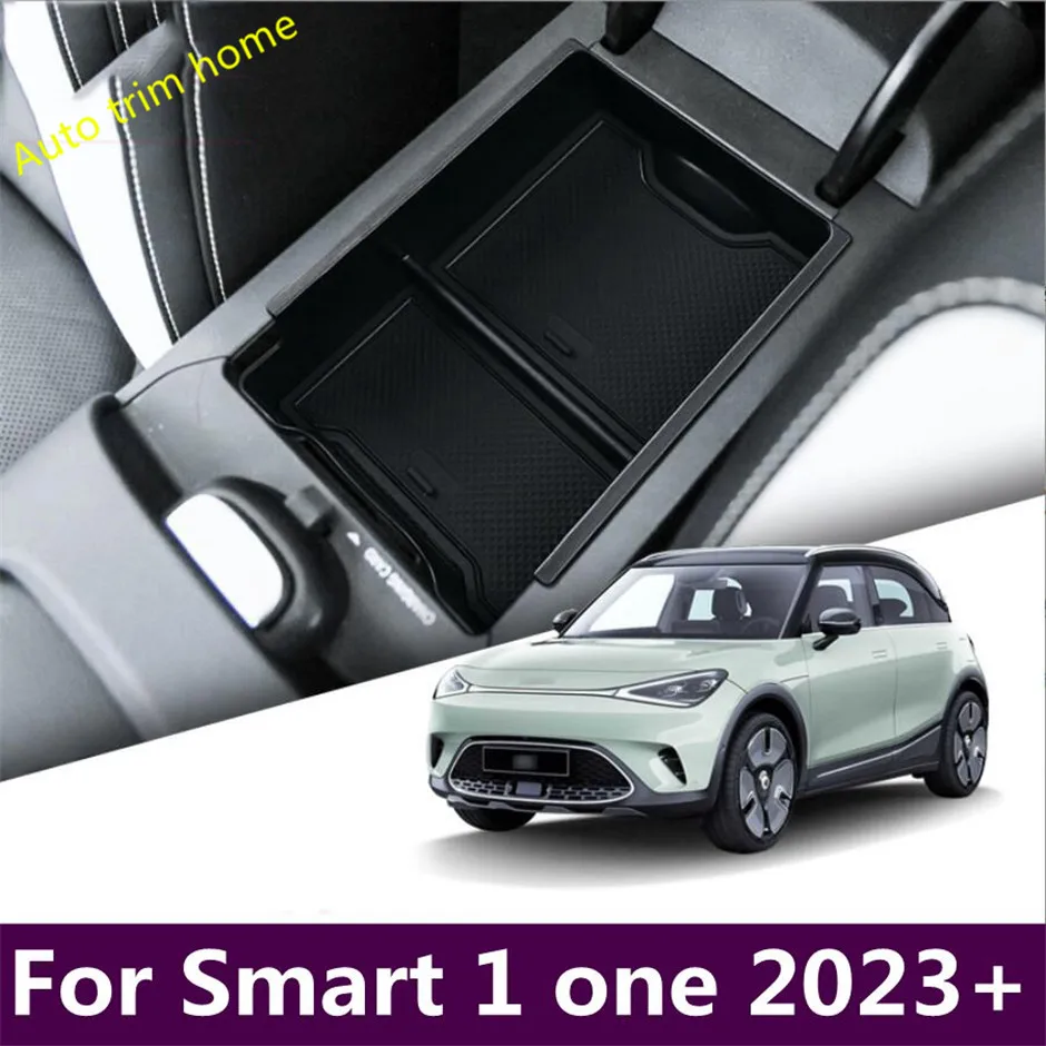 

Armrest Box Secondary Storage / Seat Under Car Rear Seat Air Conditioning Vent Cover Fit For Smart 1 one 2023 2024 Accessories