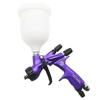 HVLP Paint Spray Gun Gravity Spray Gun 1.3mm With 600CC Paint Tank For Painting Car Aerograph Repair Spray Gun Air Tools 1