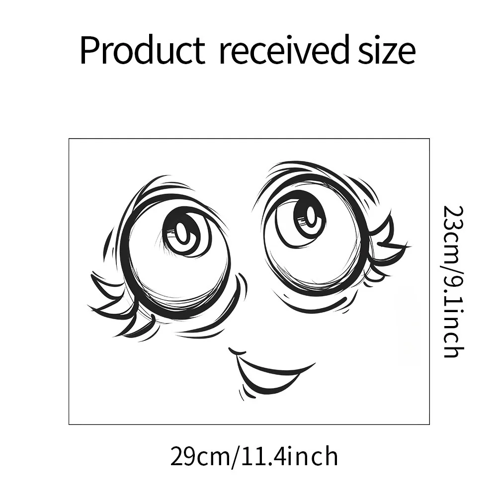 Cute memes Toilet stickers Bathroom Home decor wall stickers