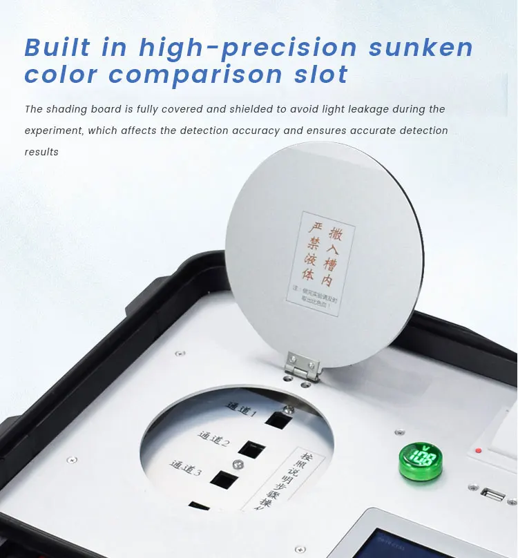 Description Picture 5 of itemPortable Soil Nutrient Detector Testing Equipment Kit For Soil NPK Analyzer Tester